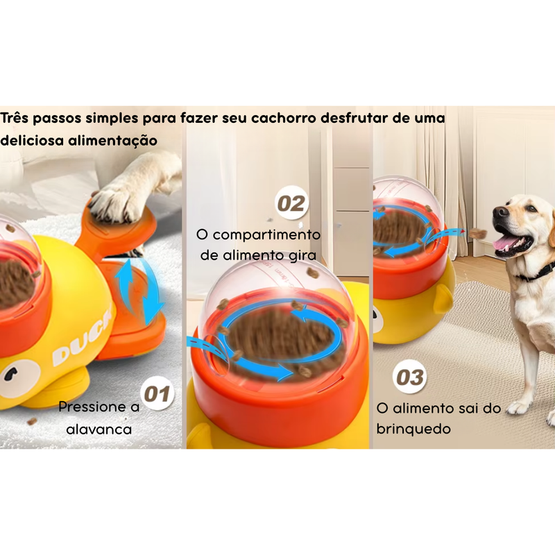 DuckFeed Play — Alimentação com diversão e estímulo