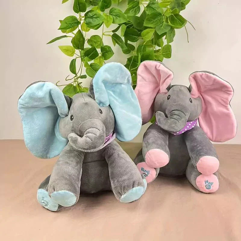 Singing and Interacting Plush Elephant 