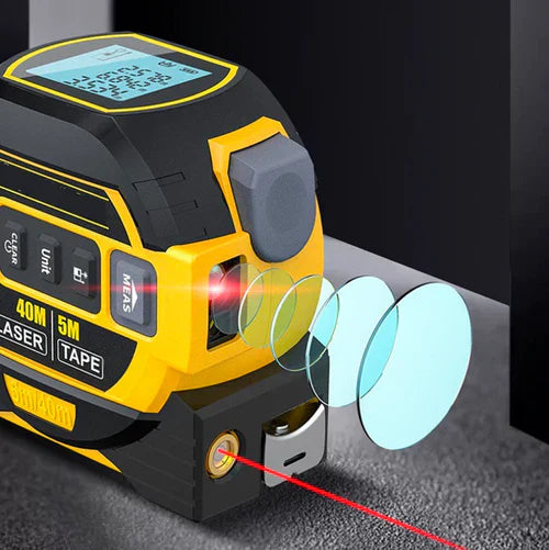 3 in 1 Digital Laser Tape Measure