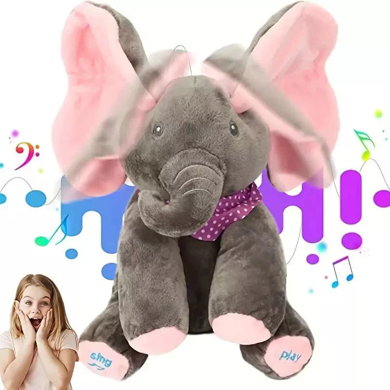 Singing and Interacting Plush Elephant 